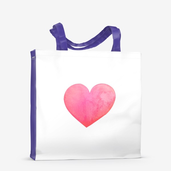 Сумка-шоппер «Сердце для любимой или любимого»