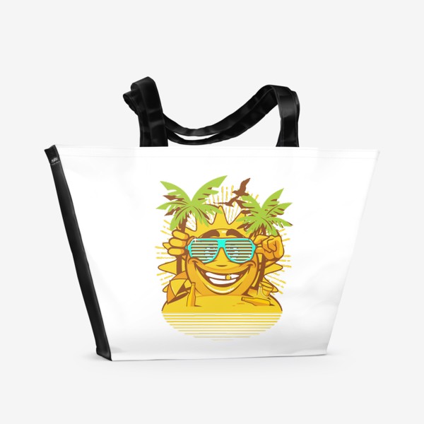 Пляжная сумка «Лето "Солнце - пальмы"»