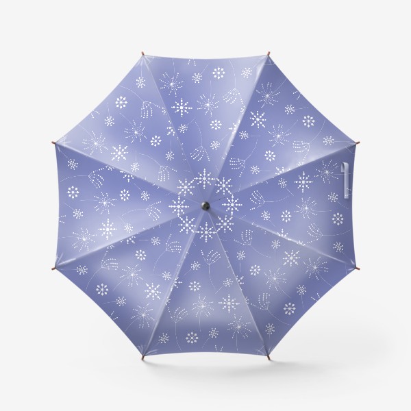 Зонт «Белые веточки»