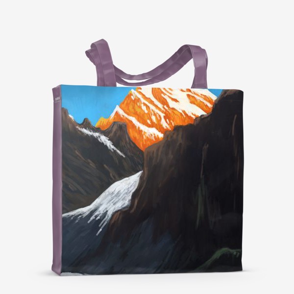 Сумка-шоппер «Пейзаж с горами»