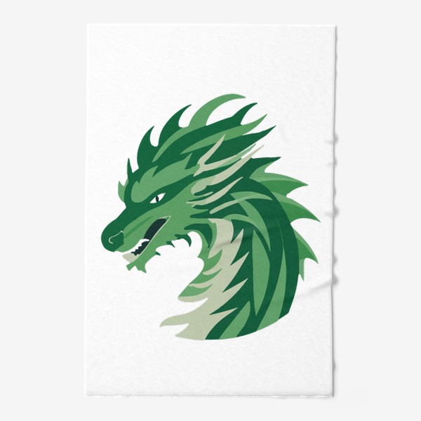 Полотенце «дракон зеленый китайский»