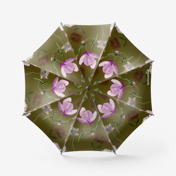 Зонт «винтажные цветы»