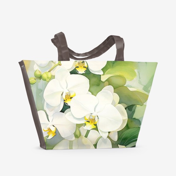 Пляжная сумка «Цветы - 3»