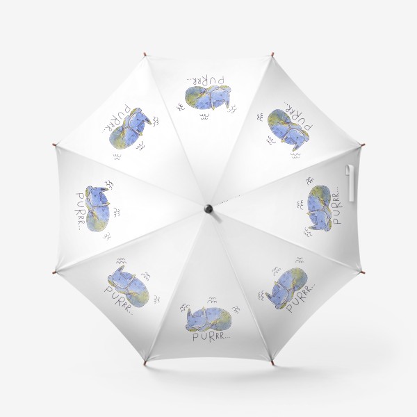 Зонт «Миникот. Подарок для любителей котов. »