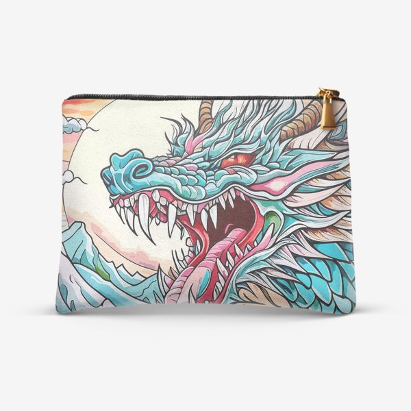 Косметичка «Голубой китайский дракон»