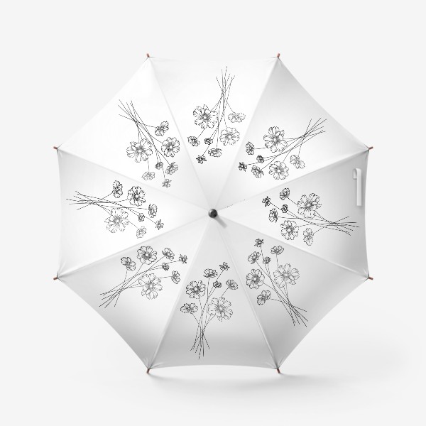 Зонт «Цветы лайнарт»
