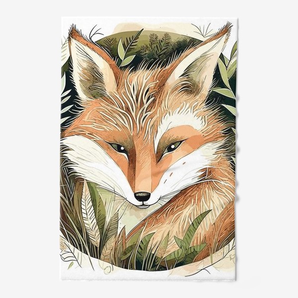 Полотенце «Осенняя лисичка»