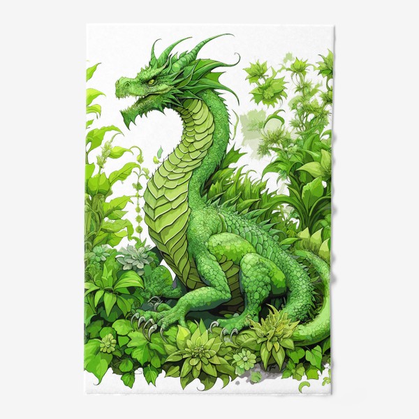 Полотенце «Зелёный дракон»