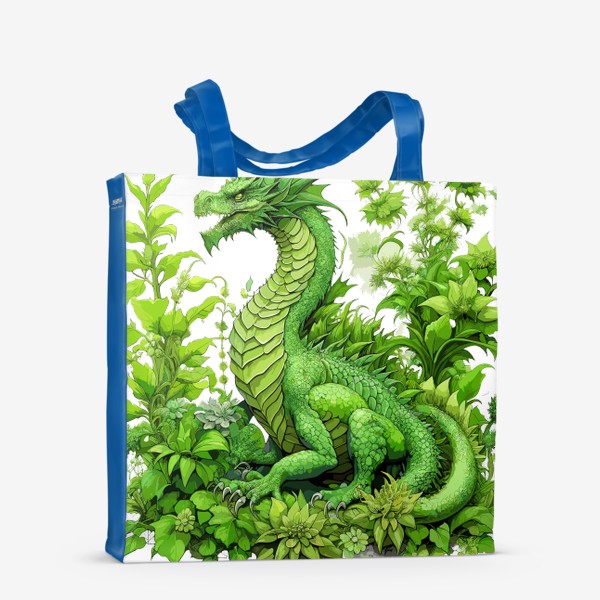 Сумка-шоппер «Зелёный дракон»
