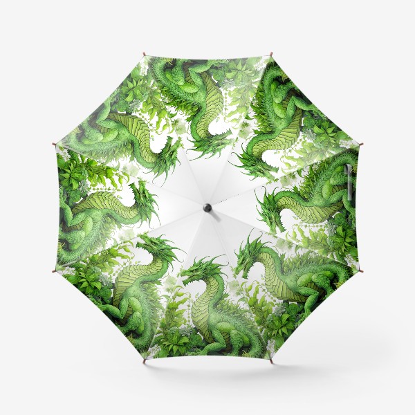 Зонт «Зелёный дракон»