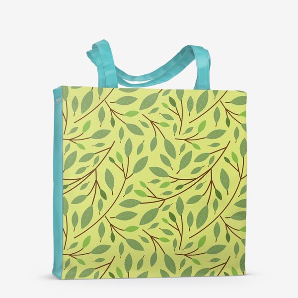 Сумка-шоппер «ветки деревьев с листьями»