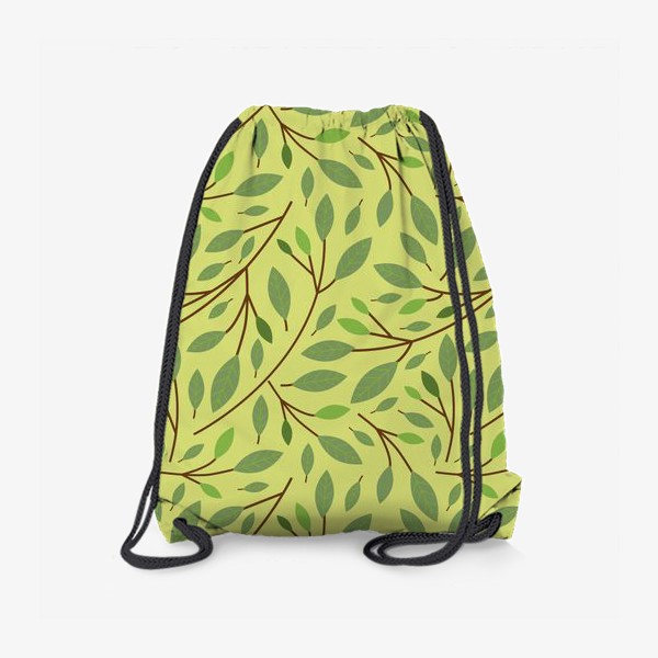 Рюкзак «ветки деревьев с листьями»