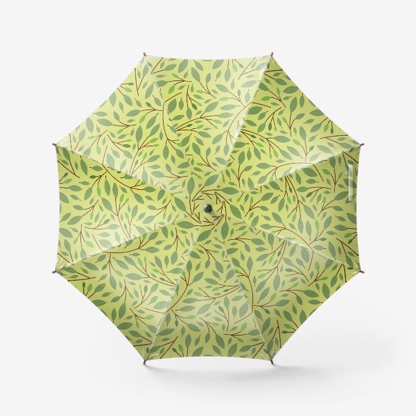 Зонт «ветки деревьев с листьями»