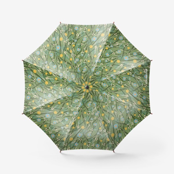 Зонт «цветочная поляна»