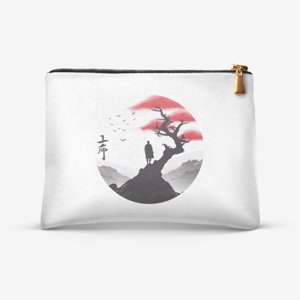 Косметичка «Самурай и японское дерево»