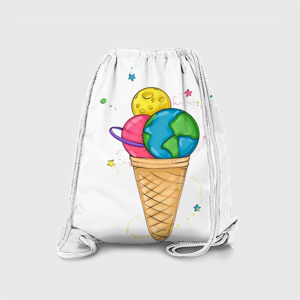 Рюкзак «Космическое мороженое :)»