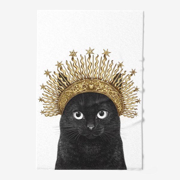 Полотенце «Королева черных кошек»