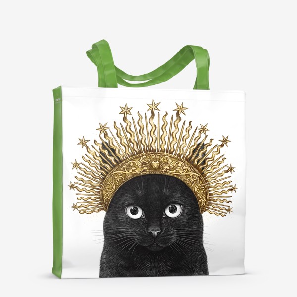 Сумка-шоппер «Королева черных кошек»