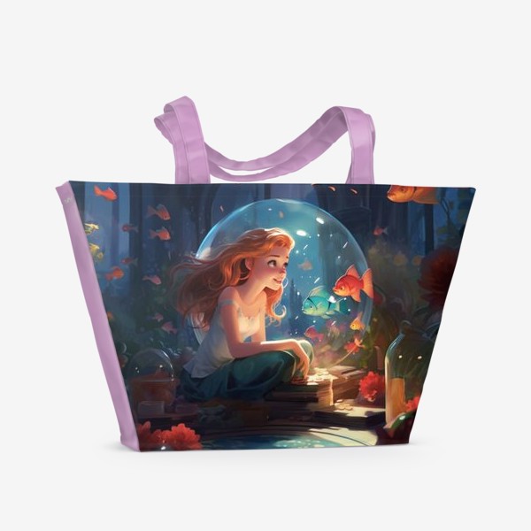 Пляжная сумка «принцесса»