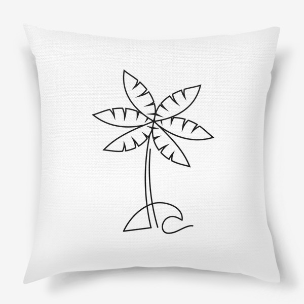 Подушка «Лого пальма»