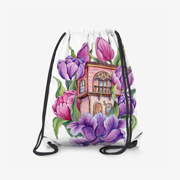 Рюкзак «Тюльпанный домик»