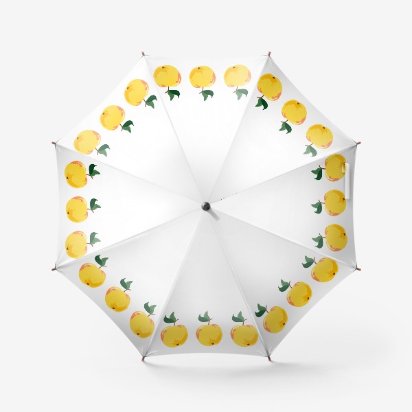 Зонт «Три желтых яблока»
