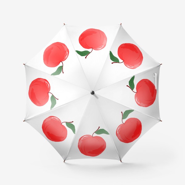 Зонт «Красное яблоко»