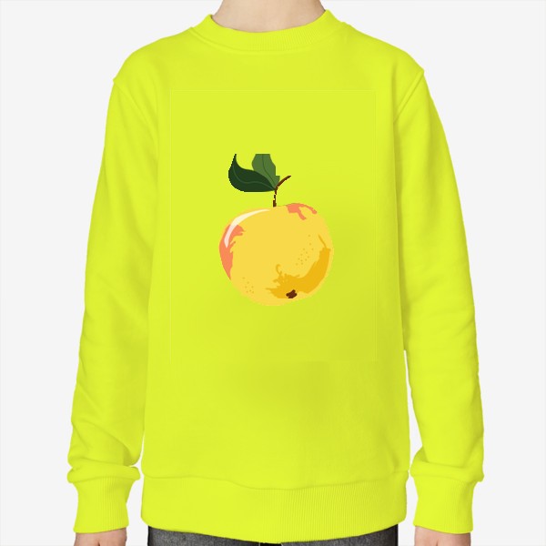Свитшот «Желтое яблоко»