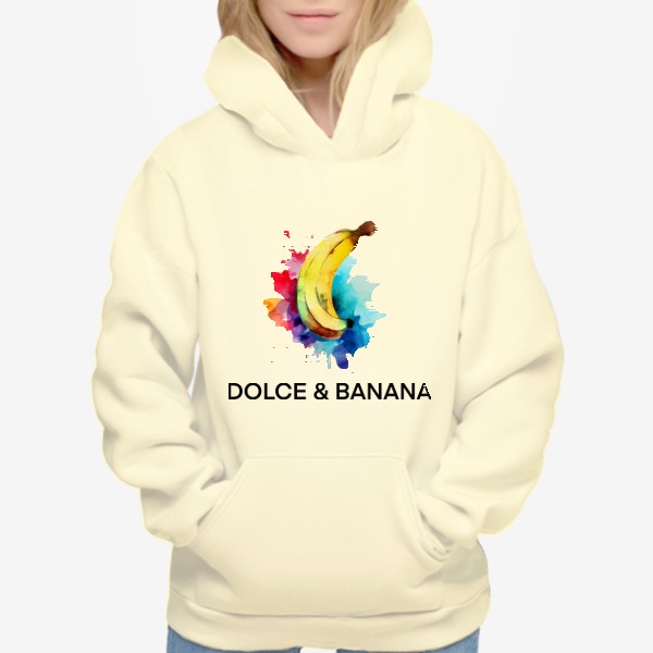 Худи «Dolce and Banana watercolor»
