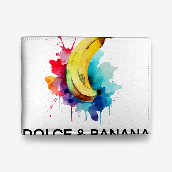 Кошелек «Dolce and Banana watercolor»
