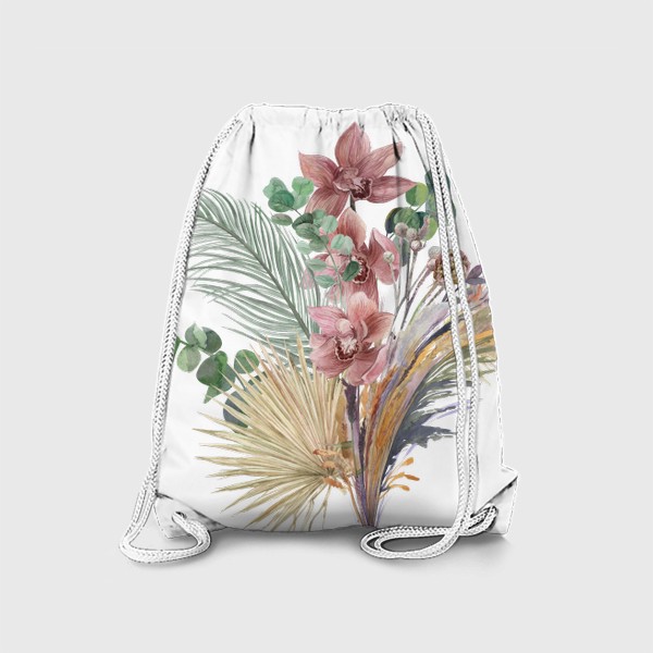 Рюкзак «Орхидея и сухоцветы»