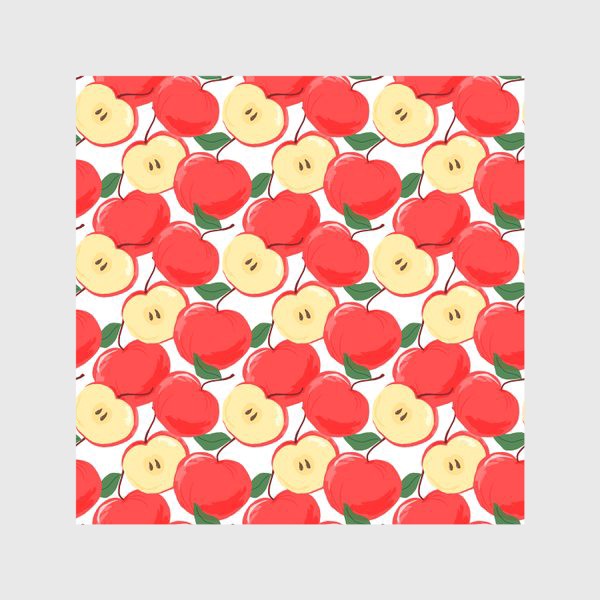 Скатерть «Красные яблоки»
