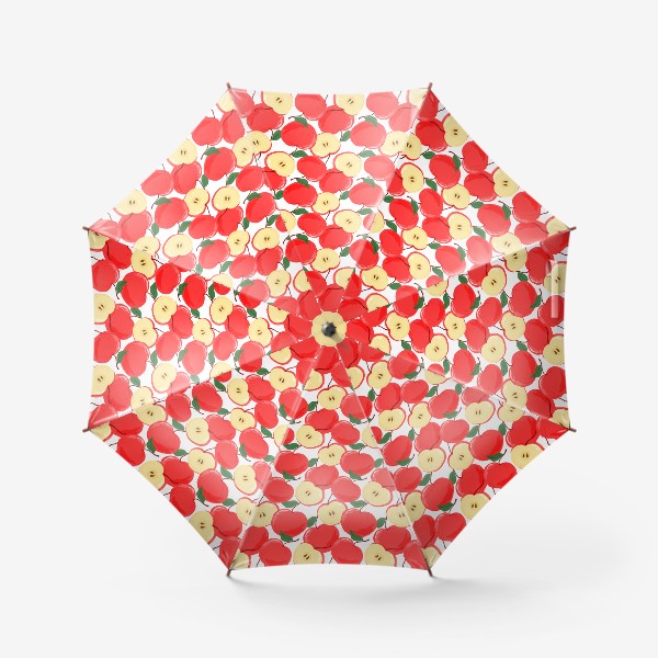 Зонт «Красные яблоки»
