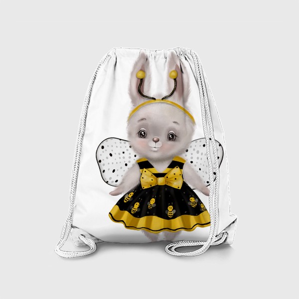 Рюкзак «Кролик в костюме пчелка »