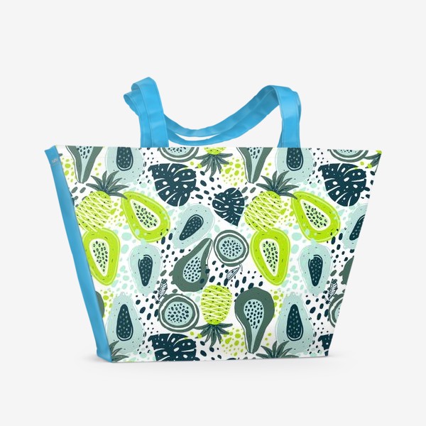 Пляжная сумка «Тропический паттерн»