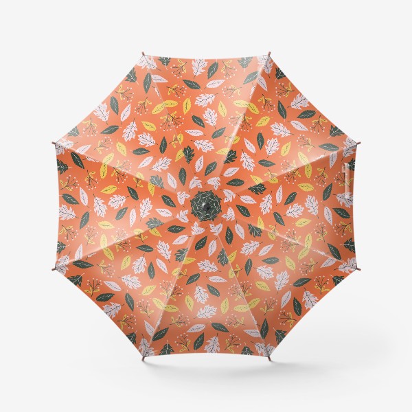 Зонт «Золотая осень. Листопад №4»