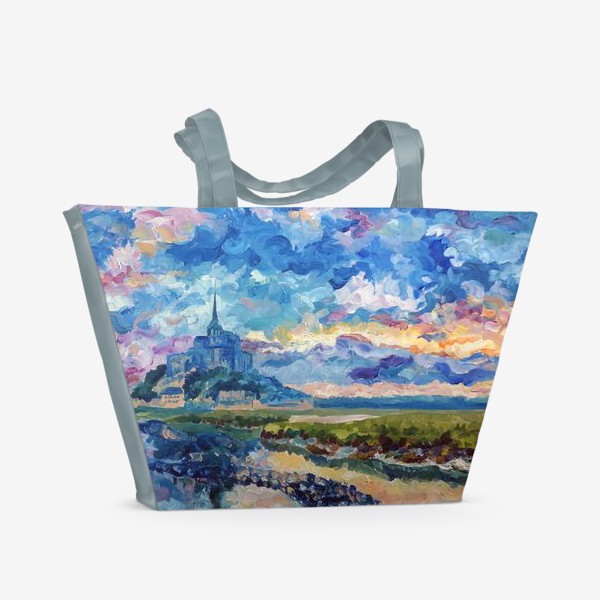 Пляжная сумка «Mont Saint Michel»