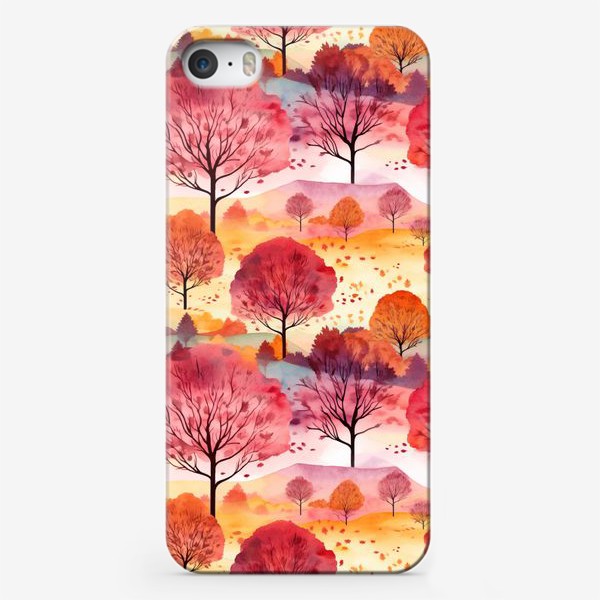 Чехол iPhone «Осень в лесу»