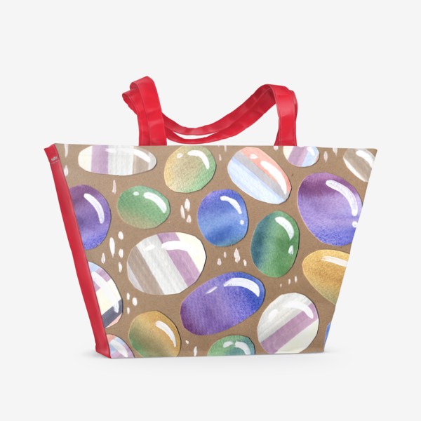 Пляжная сумка «Морские камни»