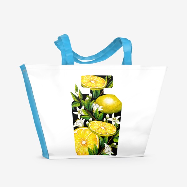 Пляжная сумка «Лимонные духи»
