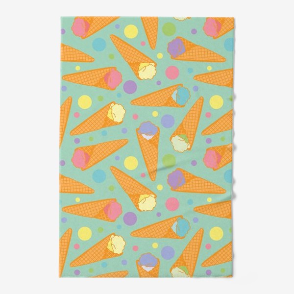 Полотенце «Разноцветное мороженое»