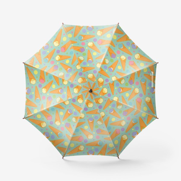 Зонт «Разноцветное мороженое»