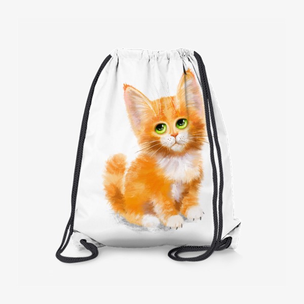 Рюкзак «Оранжевый Котик-Пушистик»