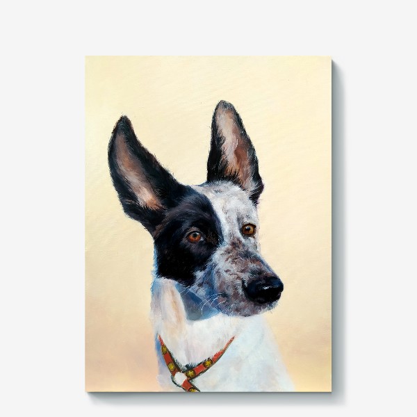Холст «Портрет собаки»