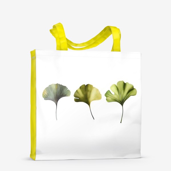 Сумка-шоппер «Листья гинкго»
