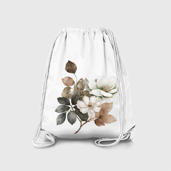 Рюкзак «Ветка белых цветов»