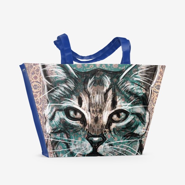 Пляжная сумка «Его Ворсейшество. Кот»