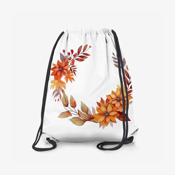Рюкзак «Круговой принт из цветов»