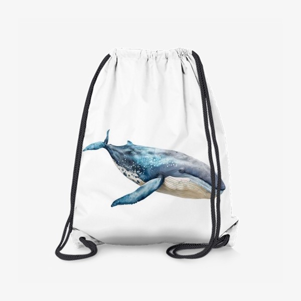 Рюкзак «Акварельный кит»