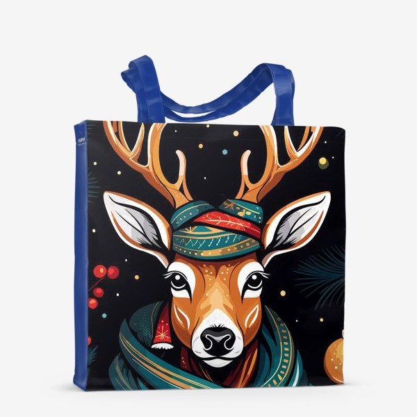 Сумка-шоппер «Рождественский олень»